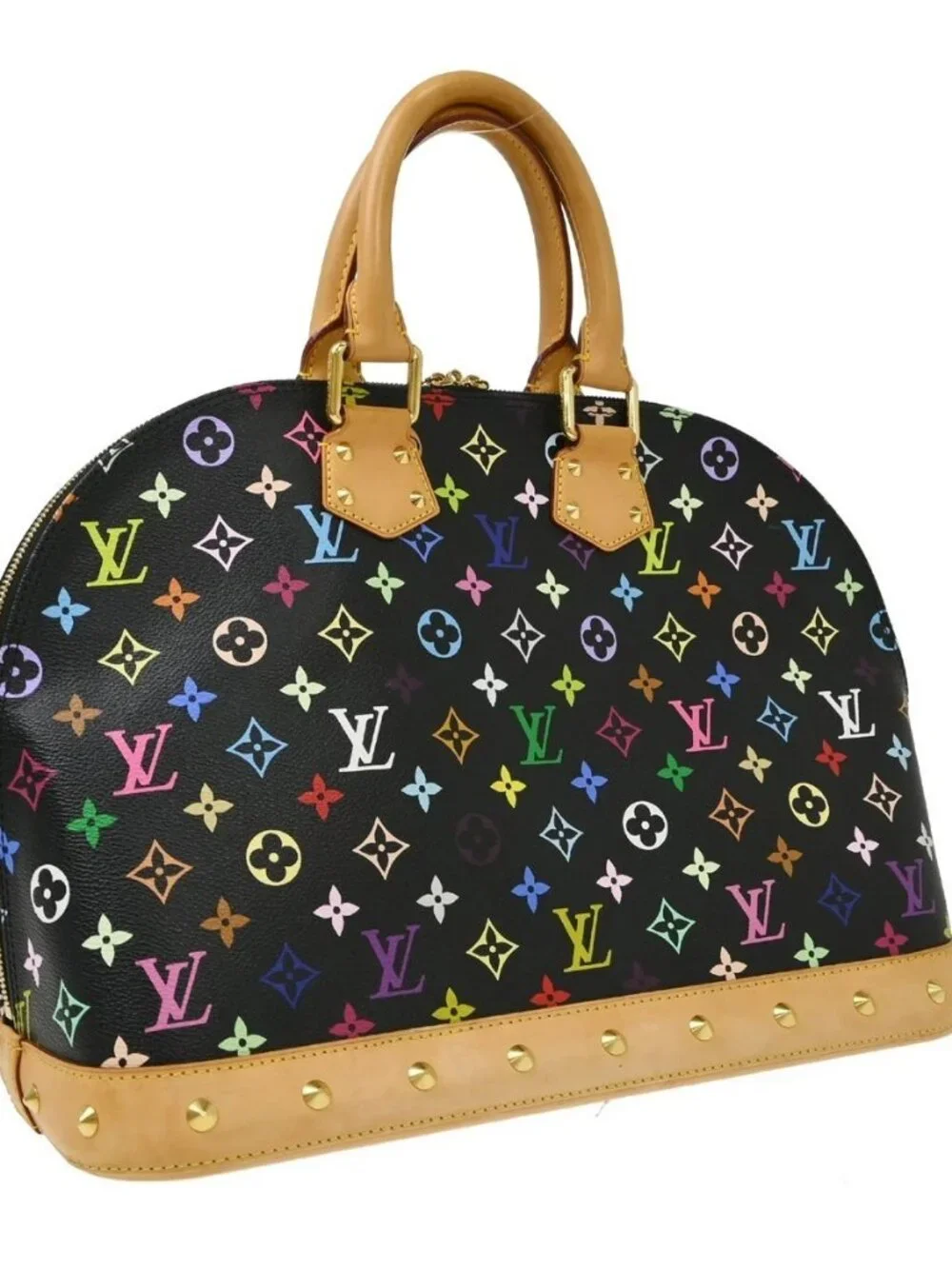 Louis Vuitton Monogram Multicolor Alma GM Handbag M40442